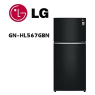 【LG 樂金】 GN-HL567GBN 變頻雙門冰箱 鏡面曜石黑 525公升(含基本安裝)