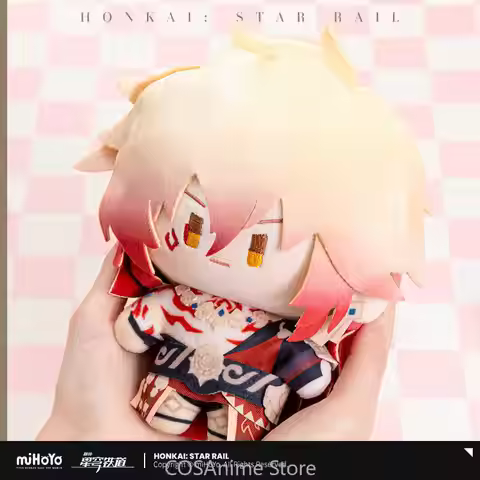 MiHoYo Official Honkai Star Rail Q Version Plush Maumet Anime Phainon Castorice Anaxa Khaslana Avent