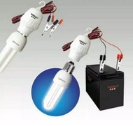 Fitting Lampu Aki 12V Ke 220V Fitting Lampu DC ke AC Inverter Dc to AC 12V to 220V