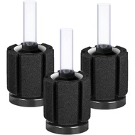 AQUANEAT 3 Pack Aquarium Bio Sponge Filter Breeding Fry Betta Shrimp Nano Fish Tank (Small up to 10G