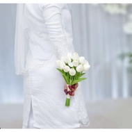 Bunga tangan pengantin Tunang/Nikah/sanding TULIP