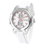 CASIO Baby-G G-MS series MSG-C100 MSG-C100-7A 樹脂錶帶 白色 BabyG MSGC1007A