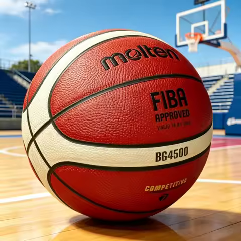 Molten BG4500 Basketball Number 5/6/7 Wet Proof Wear Resistant PU Soft Leather for Youth Training