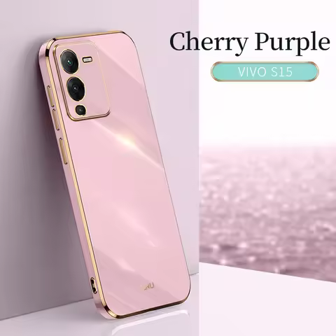 Electroplating Phone Case For VIVO IQOO U1 U3 U5 Z1 Z3 Z5 Z6 Z7 Z8 Z9 IQOO NEO 3 5 7 8 9 Silicone So