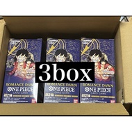 【Direct from Japan】One Piece Card Game Romance Dawn OP-01 Booster Box New Unopend Japanese 3set