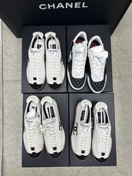 門市現貨Chanel 26A sneaker，Chanel熊貓波鞋，阿甘鞋德訓鞋，爆款香奈兒黑白熊貓波鞋37.5/38/38.5現貨