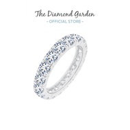 TDG 10K Gold Lab-Grown Diamond Full Eternity Ring