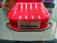 ĐÈN LED CẢNH BÁO NHẤP NHÁY ĐÈN LED CHỚP RÙA BÁO HIỆU 3051-R - 220V màu đỏ