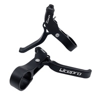 ▲□Litepro Brake Levers for Brompton Birdy Bike Aluminum Alloy,Black