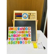DOUBLE-SIDED MAGNETIC EDU EDU EDU EDU EDU EDU EDUCATIONAL BOARD FOR CHILDREN - LEARNING AND PLAYING 