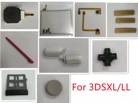 Repair Part For 3DSXL/LL For 3DS XL LL LR Direction Home Select Start Button Card Slot Cover 3d Anal