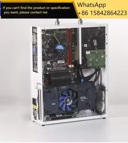 M12 MATX itx mini portable side transparent A4 portable case, flex power independent display case K3