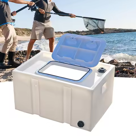 40L/60L/70L New Car Fishing Box Transportation Live Fish Bucket Thickened Environmentally Friendly P