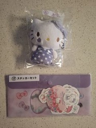 全新Kitty50週年一番賞

紫色吊飾手偶公仔 貼紙