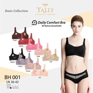TALLY BRA BH 001 ORIGINAL I WIRELESS I THIN FOAM I CUP C | SIZE 36-42 Daily BRA-WOMEN'S THIN FOAM TA