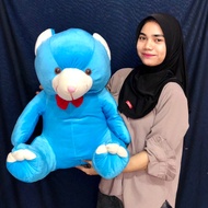 Sitting ribbon teddy bear, teddy bear doll, jumbo teddy bear, teddy bear doll cutebiru