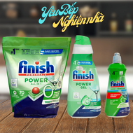 Viên rửa chén bát Eco nước làm bóng eco gel rửa eco Finish Yêu Bếp Nghiện Nhà VNM