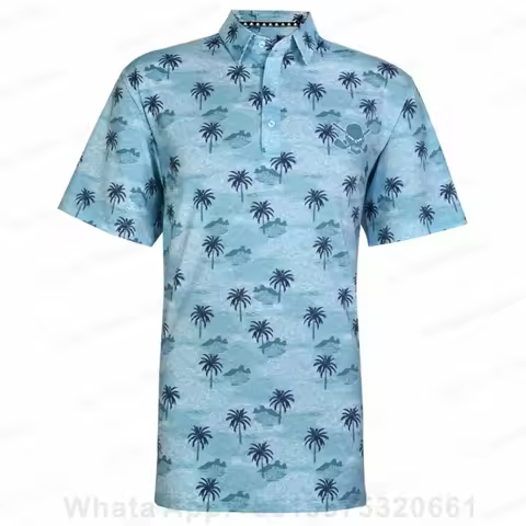 Golf Wear Tshirt Men Coach Dresses Polos Para Polo Hombre Manga Corta Fishing Tops Badminton Breatha
