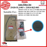 HONDA CVT AUTO FILTER & GASKET SET FOR HONDA CIVIC FC TEA 1.5/ CRV TME TLA 1.5 2.0 ACCORD 25420-5LJ-