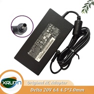 Original ADP-120VH D OEM DELTA Power Adapter 20V 6A 120W Charger For MSI GF63 THIN MS-16R5 Gaming La