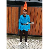 Adult Dwarf Costume 170cm Free Hat / Costume Snow White 7 Dwarf Kids Carnival Cosplay Halloween Part