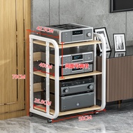 Amplifier Cabinet Audio Rack Movable Speaker HiFi Equipment Floor Tripod Rack KTV Audio and Video Br