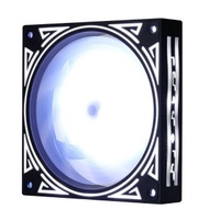 全城熱賣 - 電腦機箱RGB變色散熱器 大風量靜音散熱風扇(白色)