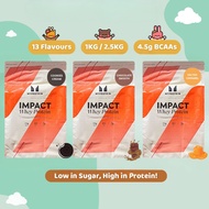 Myprotein Impact Whey Protein Powder 1kg - 2.5kg (13 Flavours) [Baebear.sg]