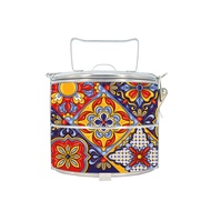 BDARI Stainless Steel Tiffin Carrier 2-Tier Food Container (10cm) [Free Add Name] Mangkuk Tingkat