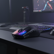 Attack Shark X5 Low Weight Wireless Gaming Mouse with 3 Connection Modes (BT/2.4G/USB-C), RGB Illumi