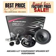 ABC600J 6.5” Component Speaker Set AUDIOBAHN