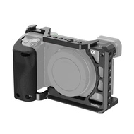 Cage with Silicone Handgrip & Cold Shoe for Sony a6100, a6300, a6400-3164