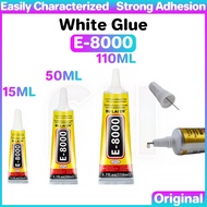 E8000 Black Contact DIY Glue Repair Adhesive With Precision Applicator Tip strong adhesive glue mobi