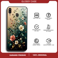 GC1 Case Samsung M20 M30S M21 M31 - Silicone Casing - Floral Motif Casing - Softcase - Cover