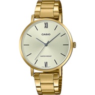 Casio นาฬิกาข้อมือผู้หญิง หน้าปัดใหญ่ สายสแตนเลส รุ่น LTP-VT01 ของแท้ประกันศูนย์ CMG
