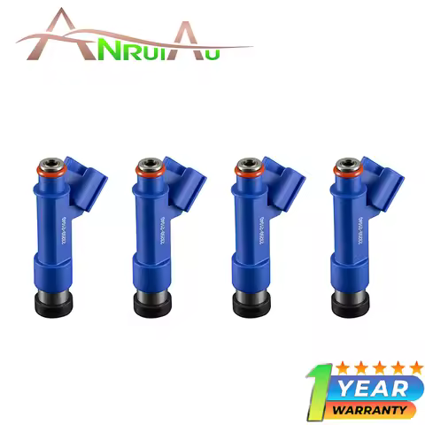 4PCS Fuel Injectors 23250-21040 23209-21040 Compatible with Toyota Yaris 1.5L I4 2007-2017
