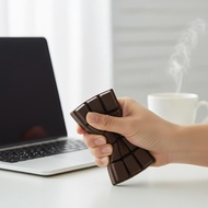 Super Slow Rising & Soft Touch Pu Stress Relief Toy Realistic Chocolate Bar Design Squishy G2j6