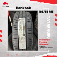 Hankook 195/65R15 Tayar Baru (Installation) 195 65 15 New Tyre Tire TayarGuru Pasang Kereta Wheel Rim Car