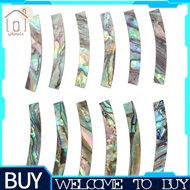 12Pcs Guitar Soundhole Rosette  Abalone Shell Inlay Curved Strips Guitar Sound Hole Inlay 4mm Width
