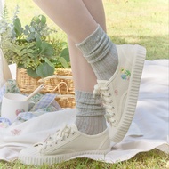 Minx รุ่น peony รองเท้าผ้าใบปิดส้น sneaker / เปิดส้น slipper