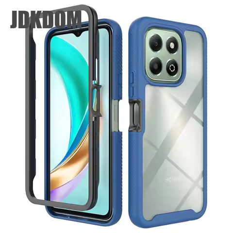 JDKDOM Shockproof Armor Phone Case For Honor 70 Lite X9 X8 4G 5G X8A X7 X7A X6 X6B Front Frame Armor