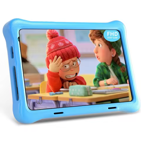 TK801 Kids Tablet 8 Inch 2GB RAM 32GB ROM with Expandable 128GB Slot Eye Protection Child-Friendly S