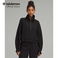 lululemon Womens Scuba Oversized Funnel Neck Half Zip