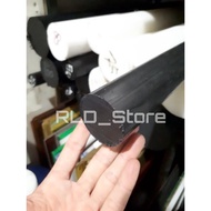Nylon PE Black dia. 40mm x 16cm Rod / Rod (Polyethylene)