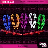 SCOOTIGAN XMAX V1 WINDSHIELD BRACKET (NO BUSH INCLUDE)