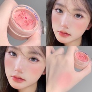 Daimanpu Air-Feel Blush Mud with Puff Whitening Milk Powder Girly Feel Modified Blush Cream