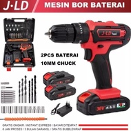 JLD BOR CAS 36VF 10MM CORDLESS DRILL TOOLSET BOR BATERE 36-2 JLD TOOL