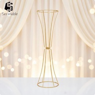 [Serenable] Modern Open Frame Flower Riser Decorative Geometric Stand for DIY Event Aisle and Backdr