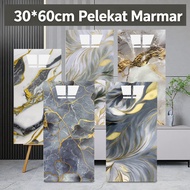 30x60cm Marble Wall Tile Paper Kitchen Wall Sticker Wall Paper Bathroom Wallpaper Waterproof Tile St