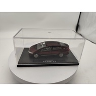 [Ready Stock 1] Honda FCX Car Model Resin Model 1/43 Scale With Transparent Shell Base Without Paper